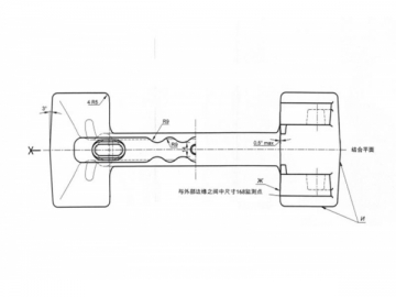 Rail Cast Iron Shoulder