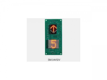 Serial Dot-matrix LED Elevator Calling / Indicator Board