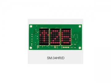 Serial Dot-matrix LED Elevator Calling / Indicator Board