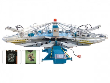 YH Automatic Textile Screen Printing Machine