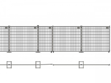 American Standard Temporary Fence