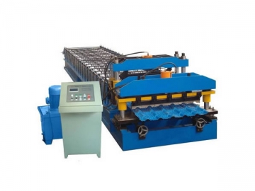 Glazed Tile Roll Forming Machine