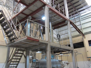 Integrated/Multi-stage Fluidized Bed Spray Dryer