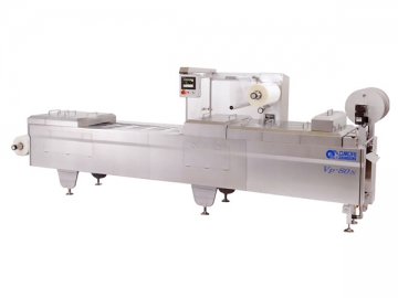 Thermoforming Rollstock Packaging Machine (MAP/Modified Atmosphere Packaging)