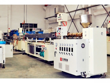 Precision Fluorine plastic tube extrusion line