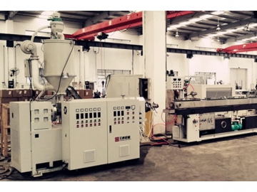 PE,PP precision tube extrusion line