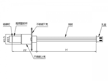 Temperature Sensor, Pot Bottom Type, MJRA