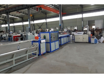 Multi Co-Extrusion Profile Extrusion Line