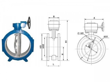 Double Eccentric Butterfly Valve