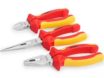 3pc VDE Pliers Set