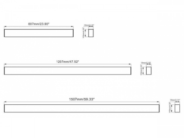 SL11070 LED Linear Light in Single Run