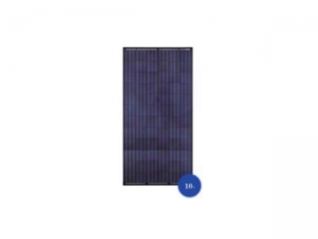 300W~330W Black Polycrystalline Solar Panel