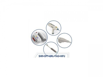 6 In 1 SHR IPL HIFU Nd Yag HIFU Vaginal Device