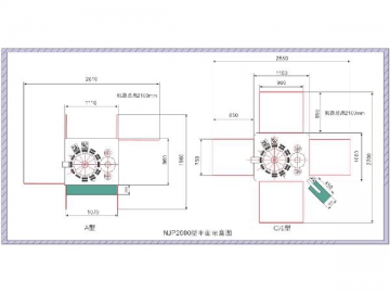 Capsule Filling Machine, Type NJP-2000, 1800, 1500