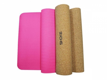 Cork Texture Yoga Mat