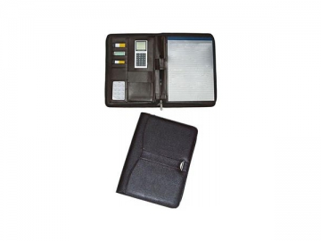 Zippered Leather Portfolios